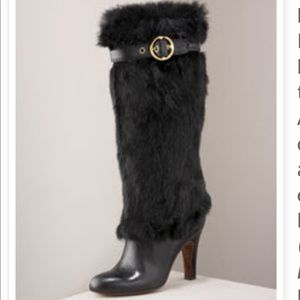 Frye fur boot
